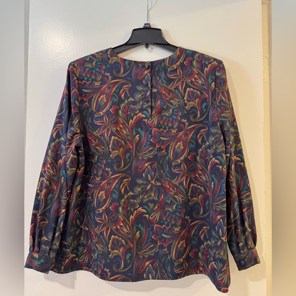 Kasper vintage midi skirt and blouse set women size 18 - Picture 6 of 14